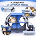 Travel Interactive Kitty Cat Tree Maze Hous