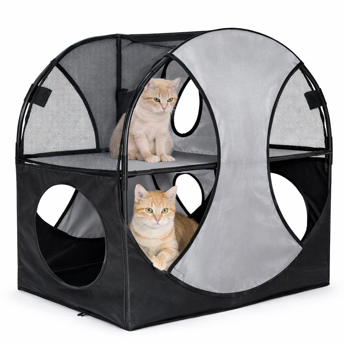 Travel Interactive Kitty Cat Tree Maze Hous