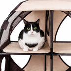 Travel Interactive Kitty Cat Tree Maze Hous