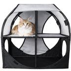 Travel Interactive Kitty Cat Tree Maze Hous