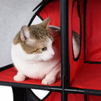 Travel Interactive Kitty Cat Tree Maze Hous