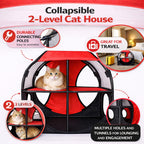 Travel Interactive Kitty Cat Tree Maze Hous