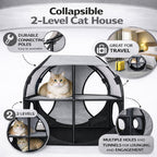 Travel Interactive Kitty Cat Tree Maze Hous