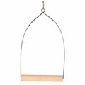 Wooden Bird Perch with Metal Hangers