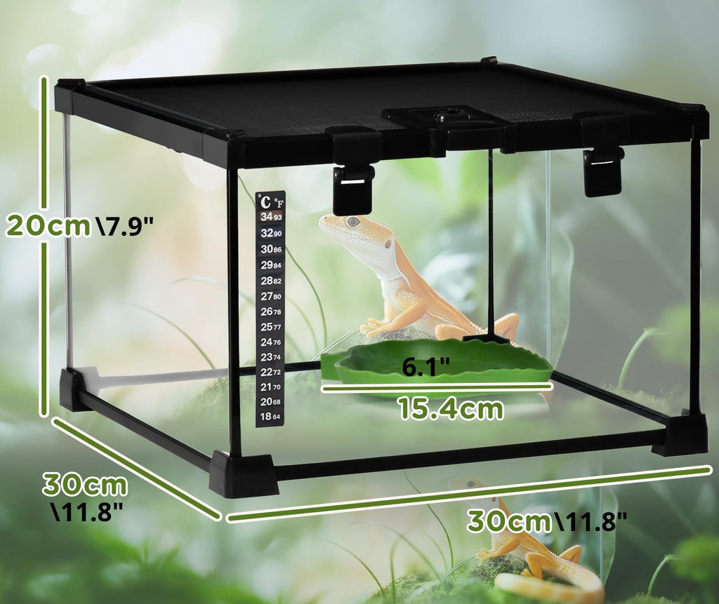 Small Reptile and Amphibian Top Opening Enclosure